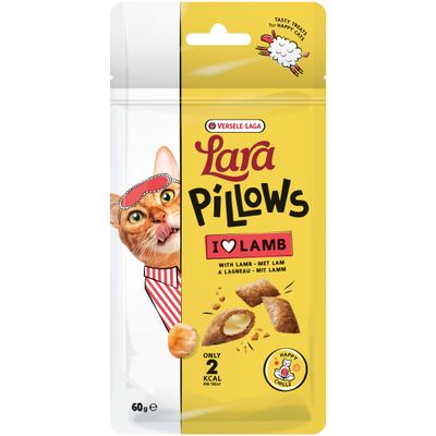 Kattensnackslara pillows with lamb happy chillz treats 60g
