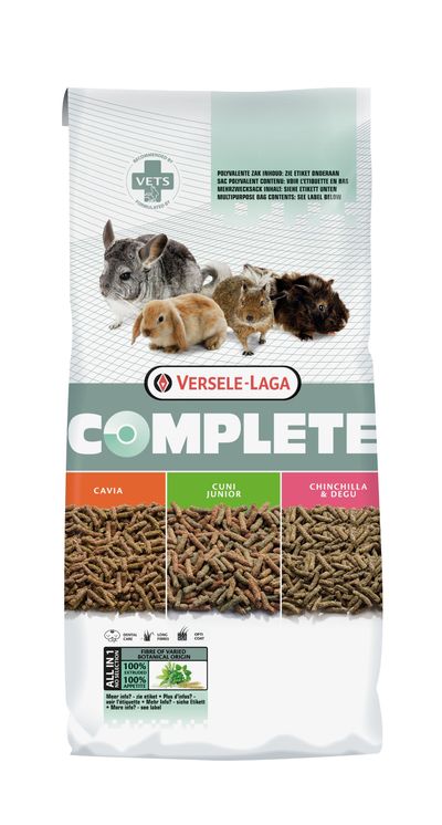 Complete chinchilla & degu 8 kg