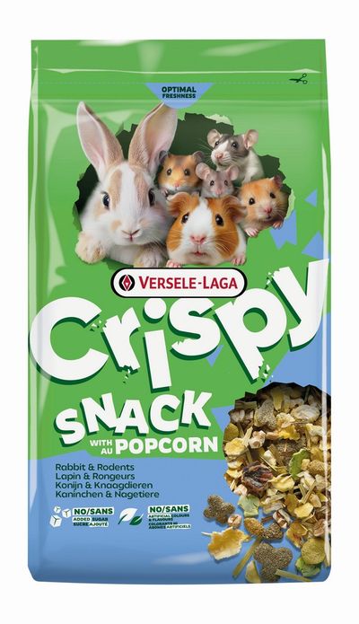 Crispy snack with popcorn 550g