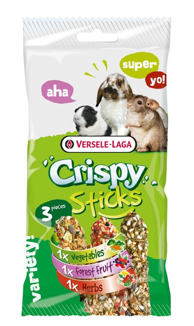Crispy Sticks Herbivoren Triple Variety Pack 165g