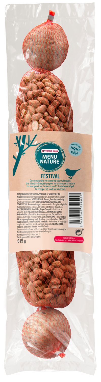 Festival (3 boules de graisse + 2 arachides) (display 24) 615g
