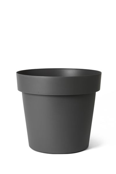 Pot rond happy met wielen 60h 51 antraciet