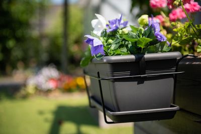 Bloembak relax 40 cm antraciet