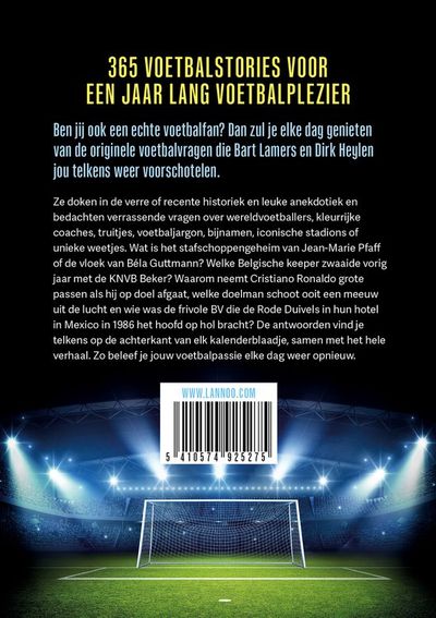 Scheurkalender voetbal quiz 2026