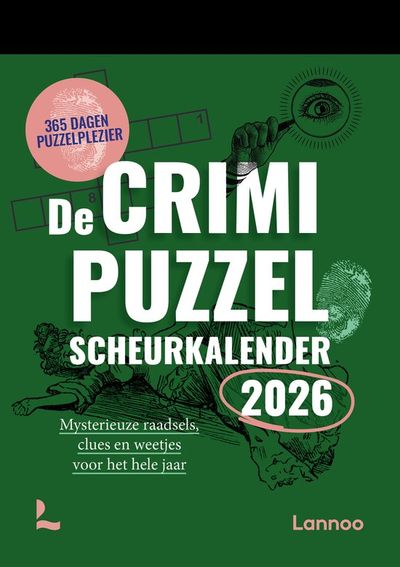 Scheurkalender crimi puzzel 2026