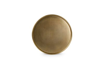 Plat décoratif 30cm or snake Servo