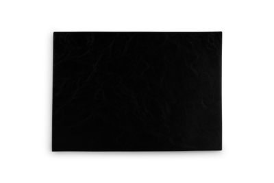 Placemat 43x30cm lederlook zwart vague