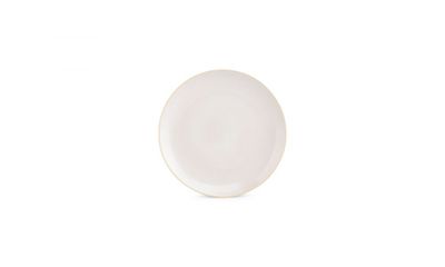 Plat bord 21cm beige solo