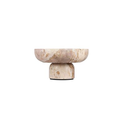 Plat décoratif marbre opus d20,5cm