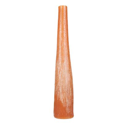 Kaars twig oranje h49