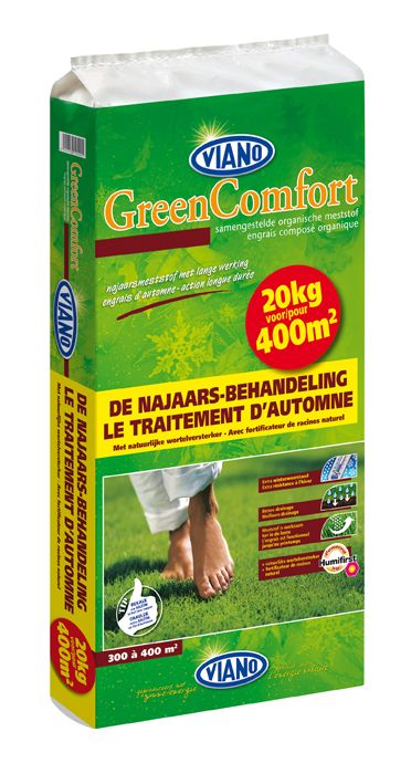 Viano Green Comfort Traitement d'automne 400m² 20kg