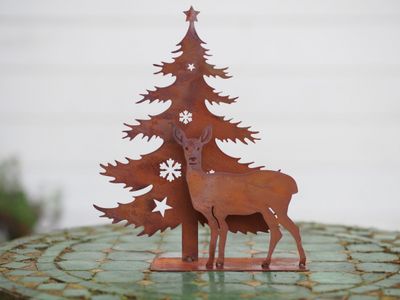 Kerstboom / hert