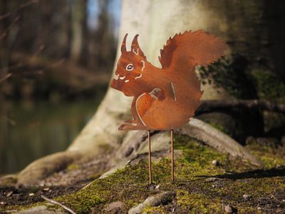Piquet de jardin écureuil