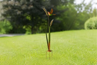 Vogel op riet