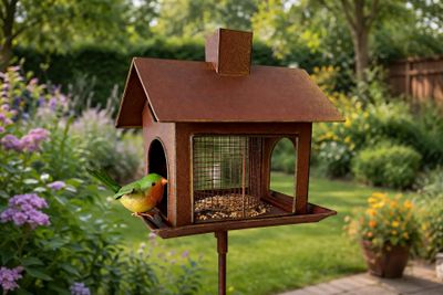 Tuinsteker voederhuisje voor vogels