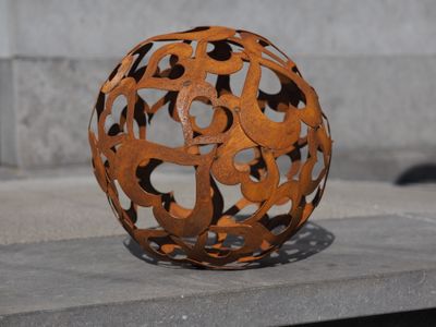 Hart in bolvorm 40cm