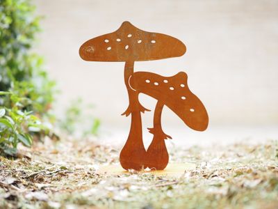 Paddestoelen op basis - grote versie