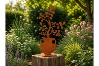 Bloempot met plant