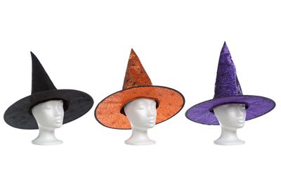 Chapeau sorciere avec toiles