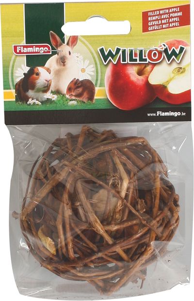 Bal willow gevuld met appel