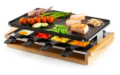 Raclette-gril Bambou