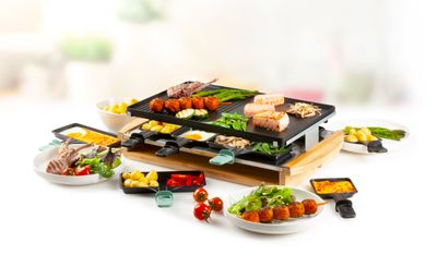 Raclette-gril Bambou