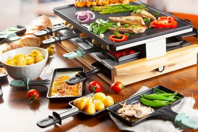 Raclette-gril Bambou