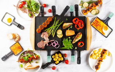Raclette-gril Bambou