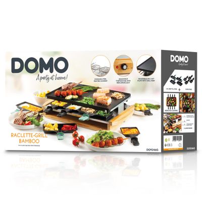 Raclette-gril Bambou