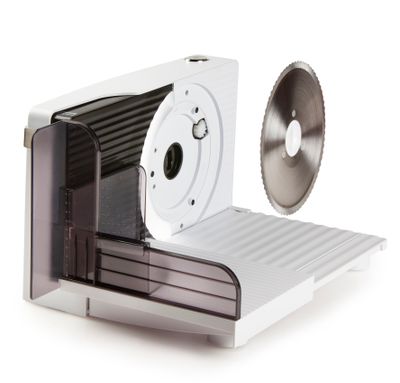 Trancheuse 17cm noir/blanc