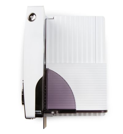 Trancheuse 17cm noir/blanc