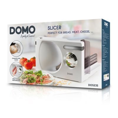 Trancheuse 17cm noir/blanc