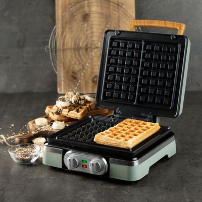 Wafelijzer voor rechthoekige wafels