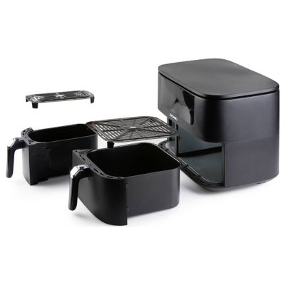 Airfryer "double fry zone" 3+6l