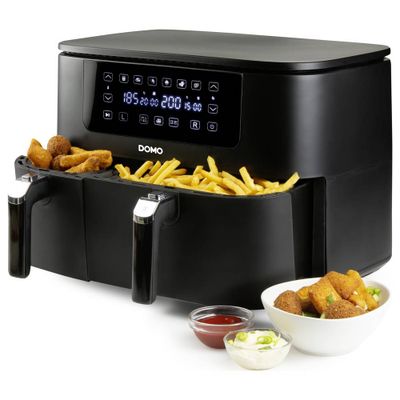 Airfryer "double fry zone" 3+6l