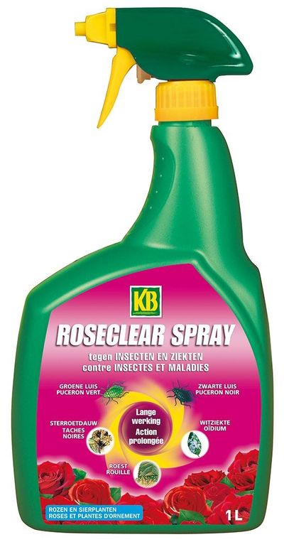 Roseclear Spray tegen insecten en ziekten