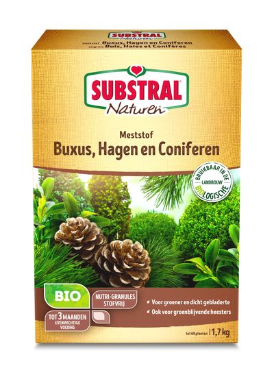 Naturen engrais pour buis, haies et conifères