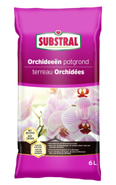 Terreau pour orchidées 6L