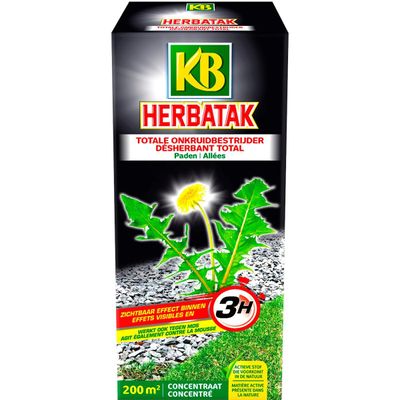 Herbatak désherbant total allées non pavées