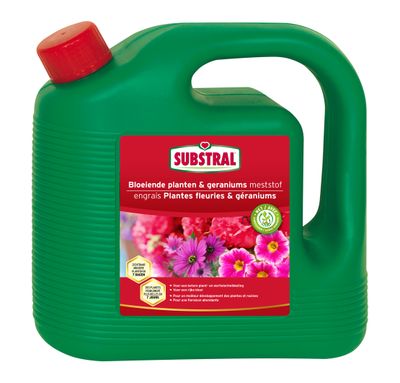 Engrais pour plantes fleuries et géraniums 4l