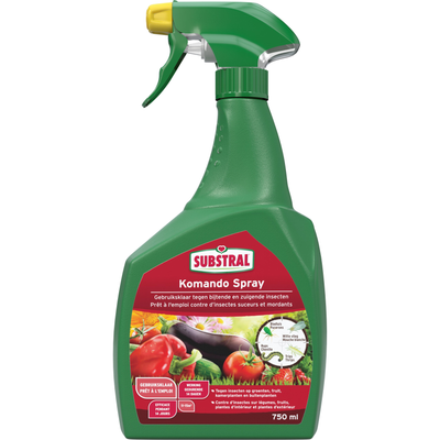Komando Spray tegen zuigende & bijtende insecten
