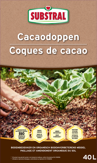 Coques de cacao 40l