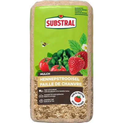 Mulch hennepstrooisel