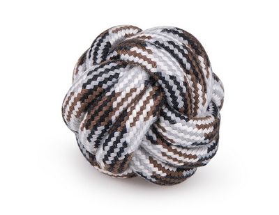 Hondenspeeltje: geknoopte bal