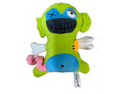 Hondenspeeltje: scary aap