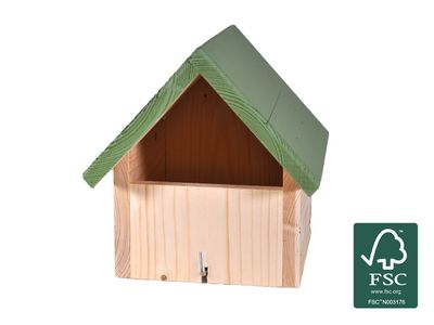 Nichoir semi-ouvert rougegorge-troglodyte s fsc®