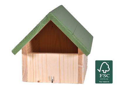 Nichoir semi-ouvert merle-bergeronnette l fsc®