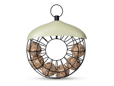 Porte-boules de graisse carrousel avec toit 24cm