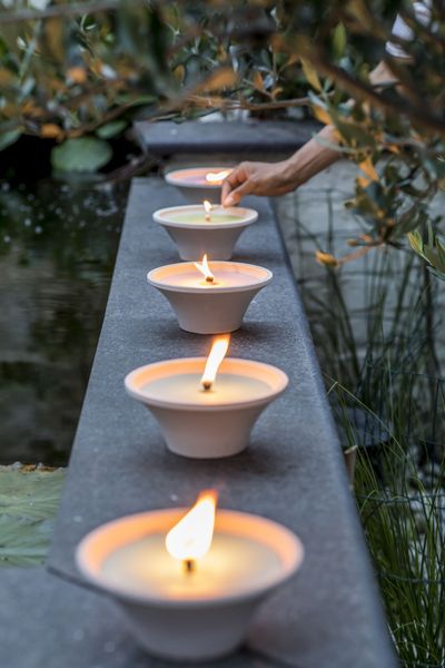 Bougie citronelle en pot terre cuite  - Lemon Breeze