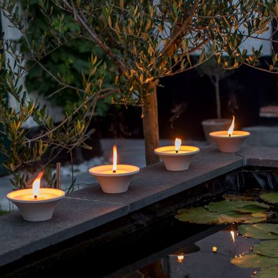 Bougie citronelle en pot terre cuite  - Ginger Love